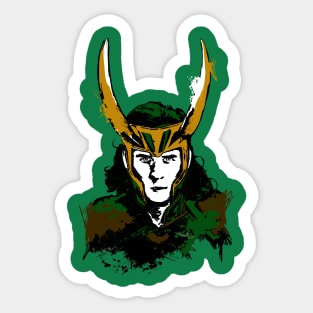 God of Mischief Sticker